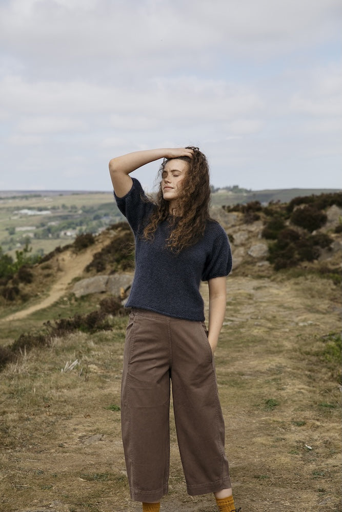 Aina Sweater - Laine x Novita | zartes Shirt aus Edith von Novita