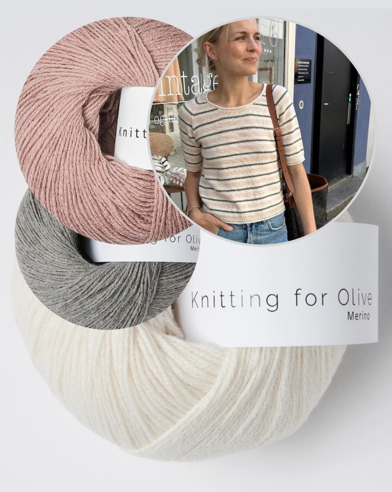PetiteKnit Amelie Tee mit Merino von Knitting for Olive 7