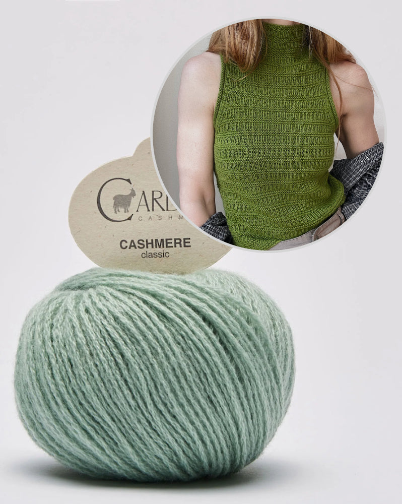Camisole No. 13 | flattering cashmere top from Classic Cashmere by Cardiff