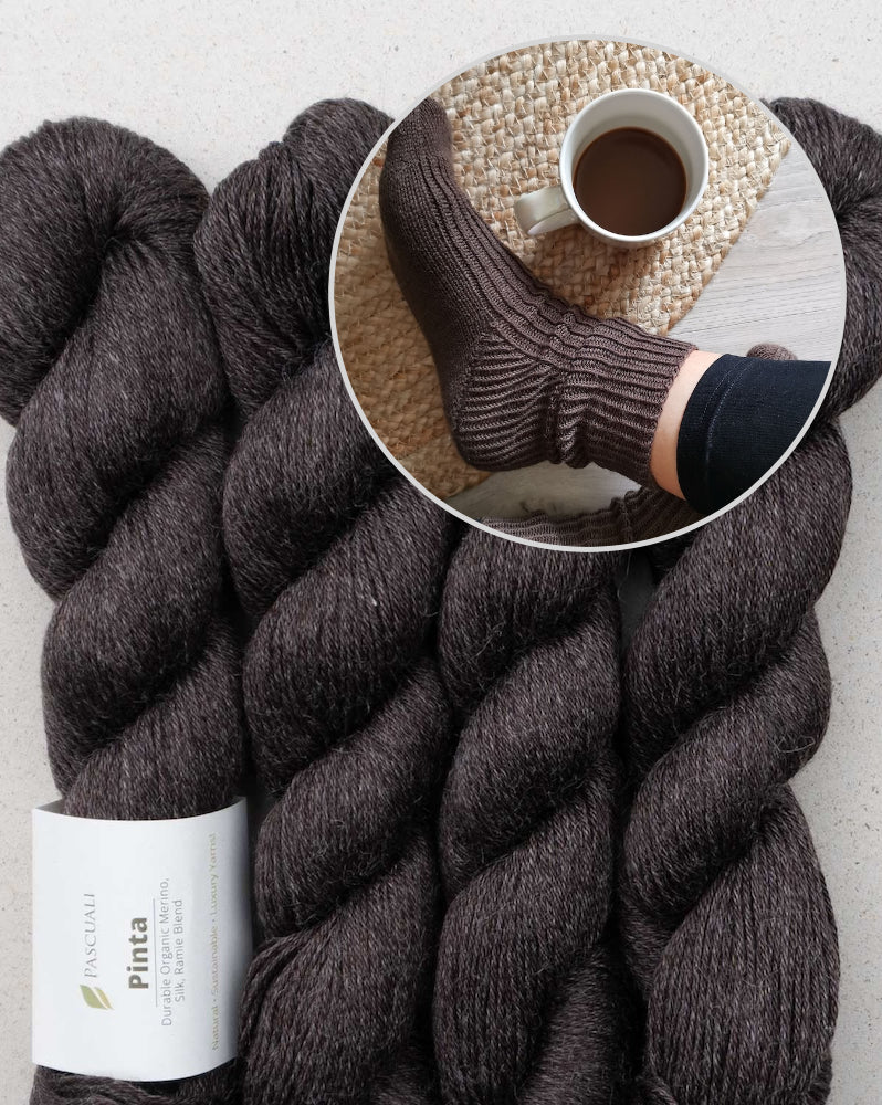 Melitta Socken | anschmiegsame Rippen aus Pinta von Pascuali