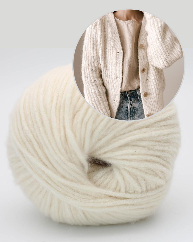 Oversized Seasons Cardigan | gemütlich und super weich aus Brisa von BC Garn