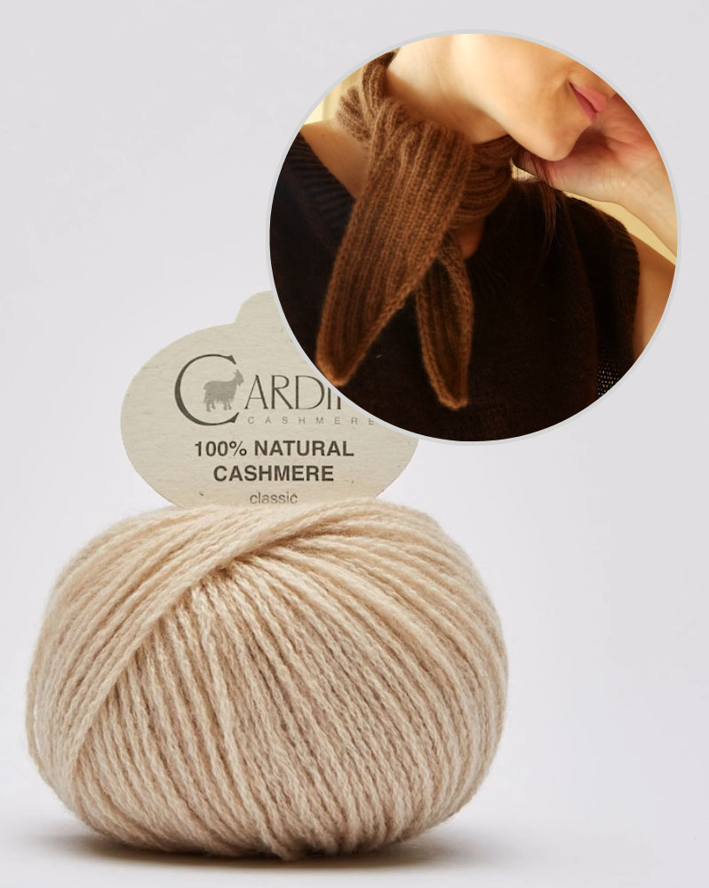 Patissière Scarf | fein und unglaublich weich aus Classic Cashmere von Cardiff