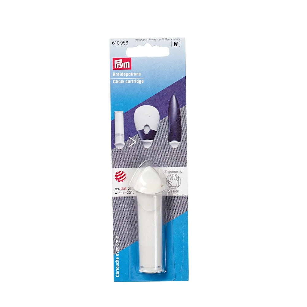 Prym, Kreidepatrone, weiß, Ansicht mit Verpackung