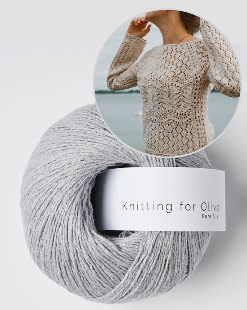 Chemisier Seashore | en pure soie délicate de Knitting for Olive