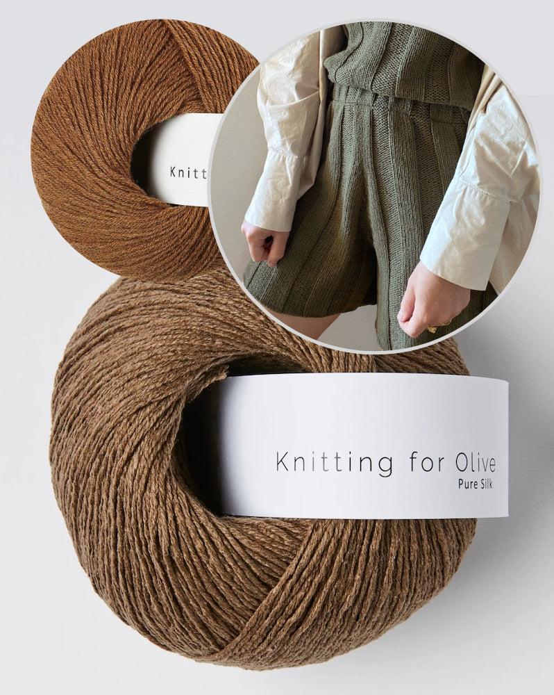 My Favourite Things Knitwear Shorts No. 1 mit Pure Silk und Merino von Knitting for Olive 8