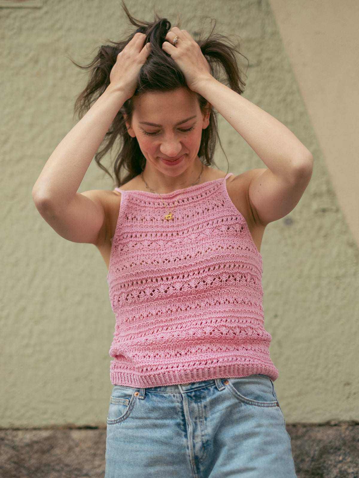 Sour Candy Top | bezaubernde Musterstreifen aus Line von Sandnes Garn