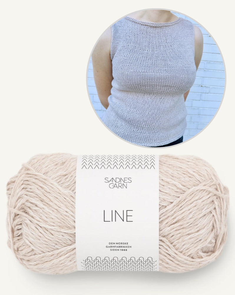 Tipp Top | leichtes Top nicht nur für Anfänger aus Line von Sandnes Garn