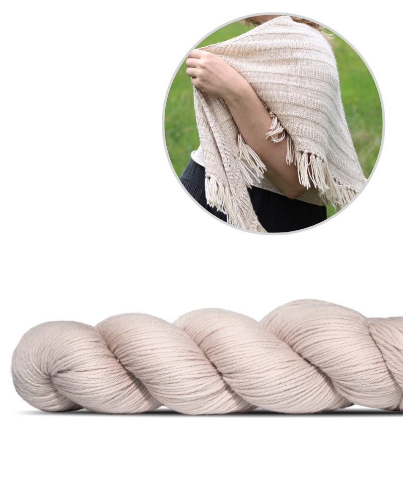 Summer Vibes | bezauberndes Sommertuch aus Cheeky Merino von Rosy Green Wool