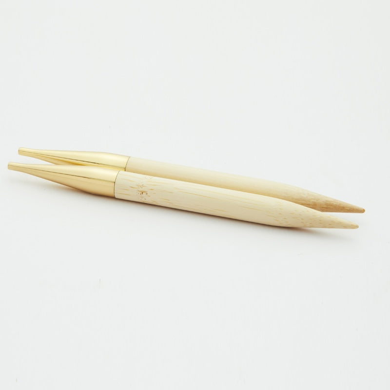 Bamboo interchangeable needle tips