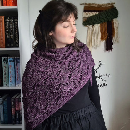 Telesto Shawl | zartes Tuch aus Pinta von Pascuali
