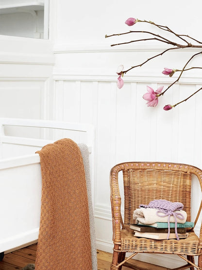 Couverture bébé Rillchen - avec tutoriel gratuit | légère et confortable en Mandarin Petit de Sandnes Garn