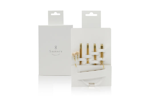 Koshitsu Needle Set - 14 cm length, thin tips - 2.5 to 3.25 mm, 4 sizes