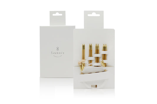 Koshitsu Needle Set - 14 cm length, medium tips - 3.5 to 5.0 mm, 4 sizes