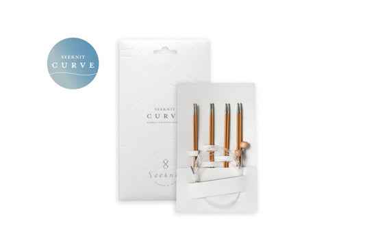 Koshitsu Curve Needle Set - 15 cm length, thin tips - 2.5 to 3.25 mm, 4 sizes
