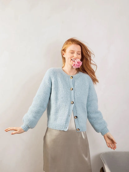 Weekend Jacket | soft and light from Kos and Tynn Silk Mohair by Sandnes Garn