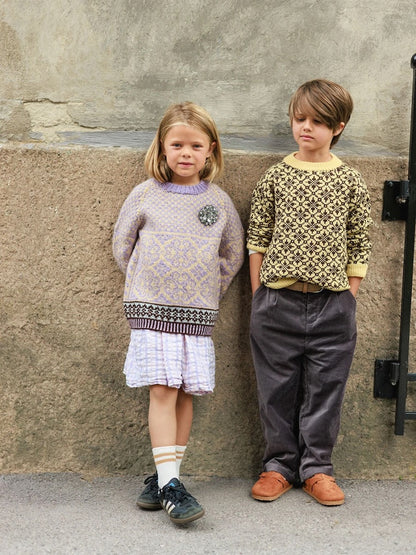 Rose Kids | õrn Norwegia muster Alpakka Ulli lõngast, autor Sandnes Garn
