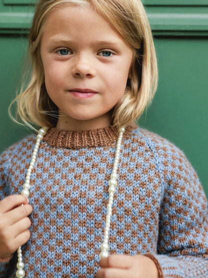 Eilif Kids | maigs šaha raksta raksts no Sandnes Garn alpakas vilnas