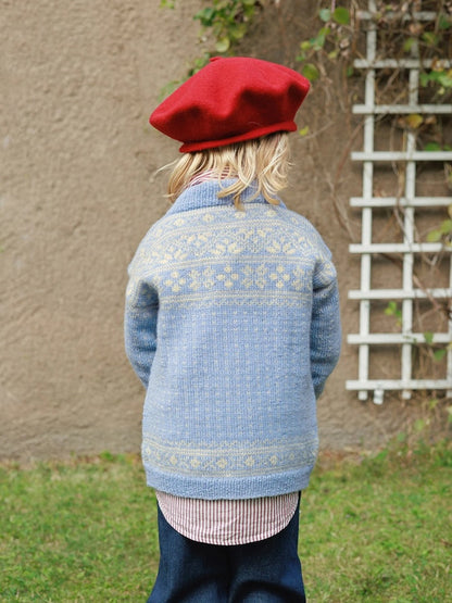 Enfants Telemark | motif norvégien traditionnel de Txnn Peer Gynt de Sandnes Garn