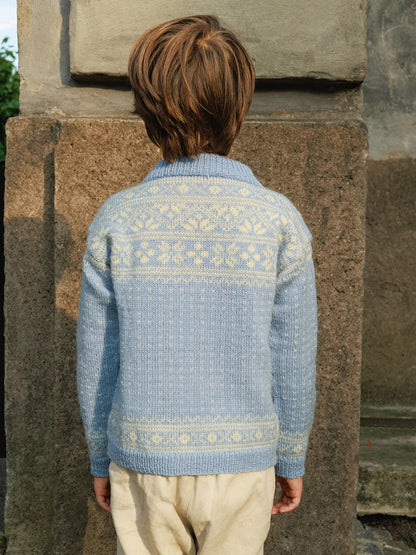 Enfants Telemark | motif norvégien traditionnel de Txnn Peer Gynt de Sandnes Garn