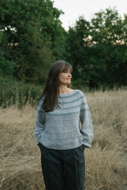 Sweater No. 93 | wunderschöne Muster aus Le Petit Lambswool von Biches & Bûches