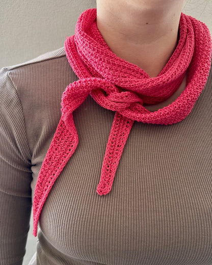Pearl Summer Scarf | zartes Sommertuch aus Arctic Pearl von Pascuali