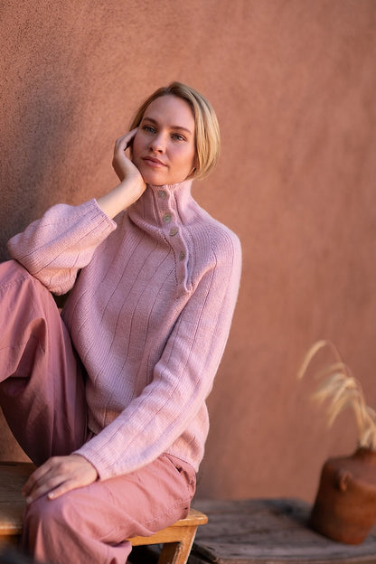Pull Viga | douceur romantique en laine Far de Woolfolk