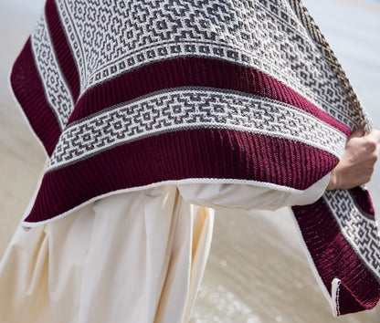 True Love | kontrastains lakats no Cheeky Merino Joy dzijas, ko ražo Rosy Green Wool