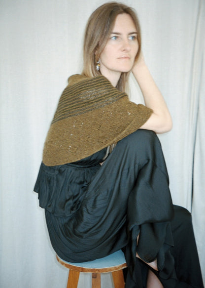 Tuch No. 76 | feine Streifen aus Le Petit Silk Mohair und Le Petit Lambswool