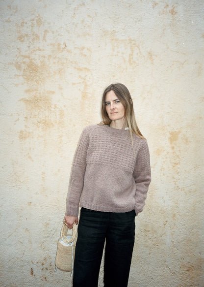 Kampsun nr 79 | vaba struktuurmuster Biches & Bûchesi Le Lambswool'ist