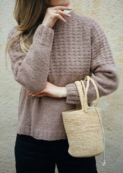 Kampsun nr 79 | vaba struktuurmuster Biches & Bûchesi Le Lambswool'ist