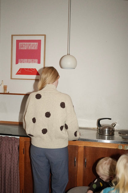 Fri Sweater | Punktepullover mit Semilla Melange von BC Garn
