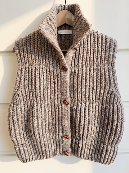 Puffer veste | pūkaina veste no Sandnes Garn Fritidsgarn dzijas