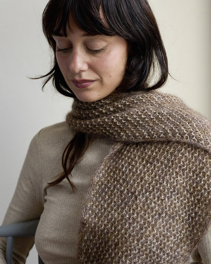 Thit Shawl | õrn Wild & Softi ja Kid Setat sisaldav struktuurne sall Garnilt Gepard