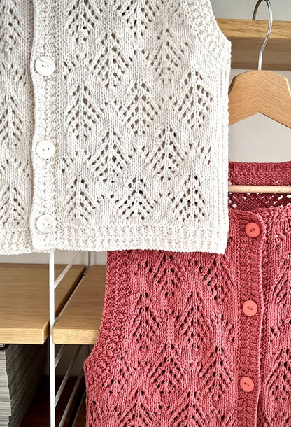 Hey Ho Vest | sommerliche Weste aus Line von Sandnes Garn