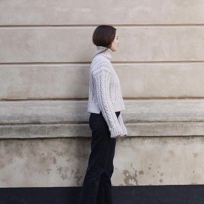 Chunky Cable Sweater (PDF) - Anleitung