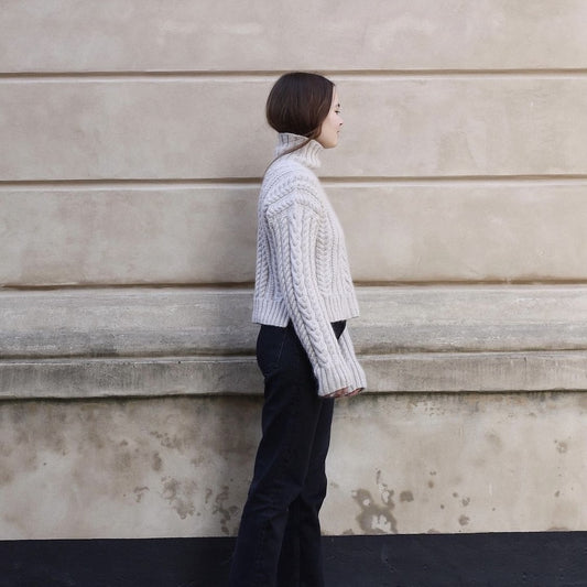 Chunky Cable Sweater (PDF) - pattern