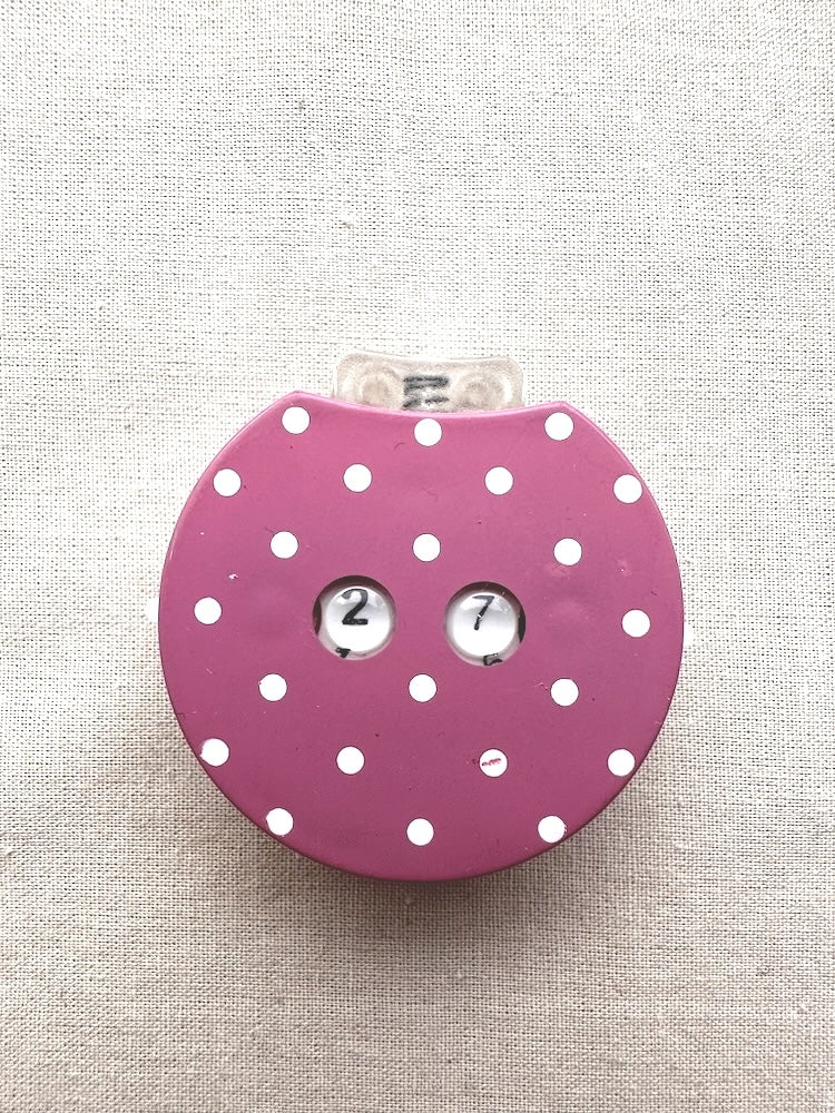 Row Counter Clicky - pink 