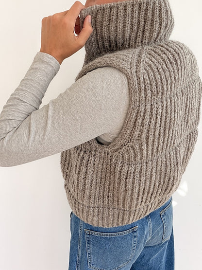 Puffer veste | pūkaina veste no Sandnes Garn Fritidsgarn dzijas