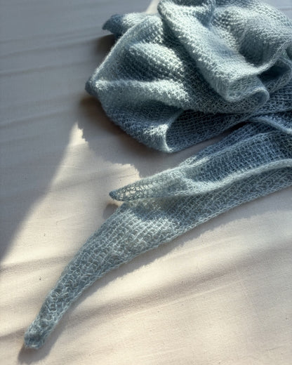 Pērļu čukstu šalle | ārkārtīgi maiga, izgatavota no Cardiff Cashmere Prime