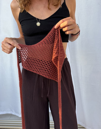 Mesh Bandana | delicate summer scarf from Pinta by Pascuali