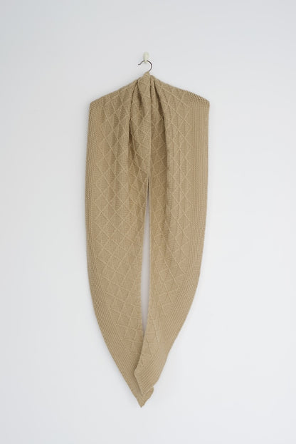 Void Shawl | zacht diamantpatroon van Far van Woolfolk