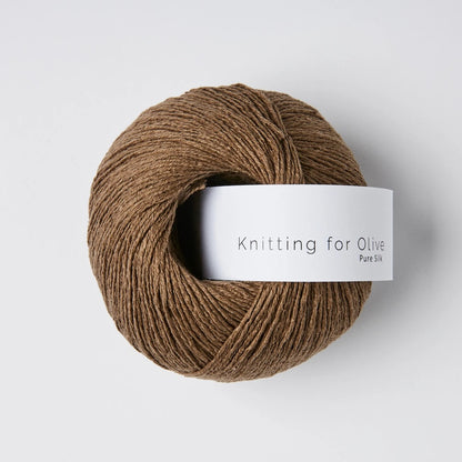 Knitting for Olive Pure Silk Farbe bark
