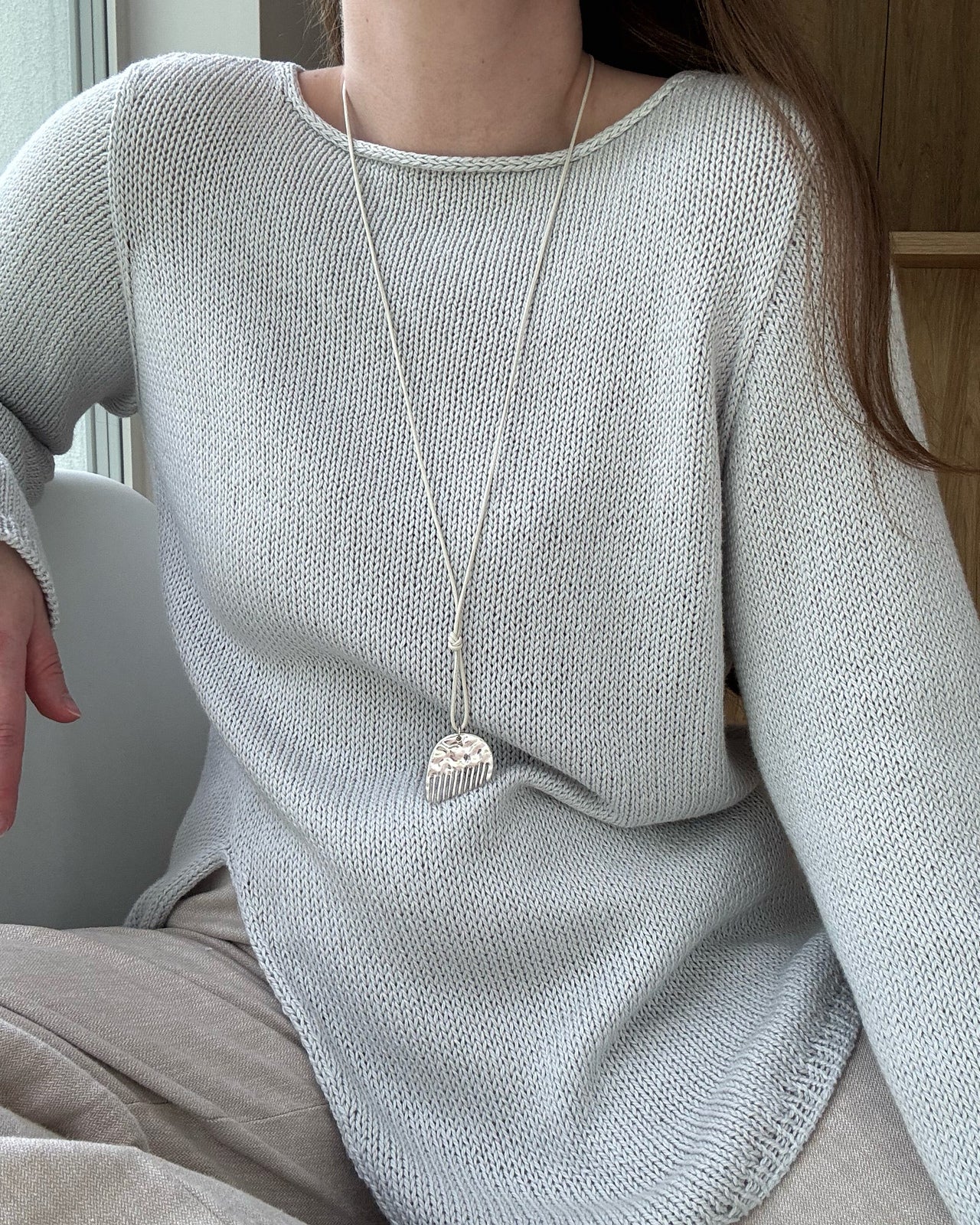 Moreca Knit Liv Blouse mit Sole von Pascuali 8