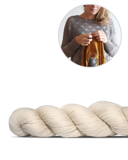 Let it Fall Sweater | mit schönem Muster aus Cheeky Merino Joy