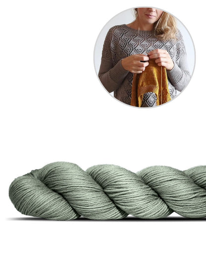 Let it Fall Sweater | mit schönem Muster aus Cheeky Merino Joy