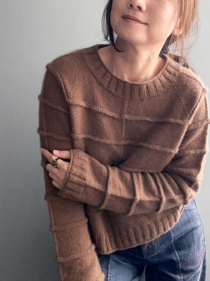 Linescape Sweater | Basic linjer i klassisk kashmir fra Cardiff