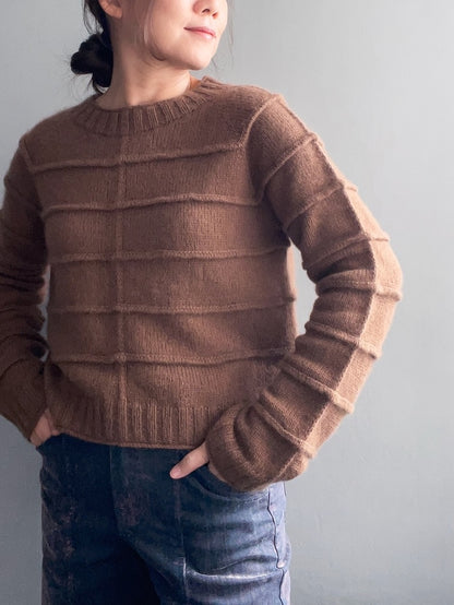 Linescape Sweater | Basic linjer i klassisk kashmir fra Cardiff