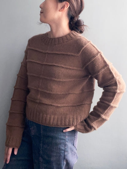 Linescape Sweater | Basic linjer i klassisk kashmir fra Cardiff