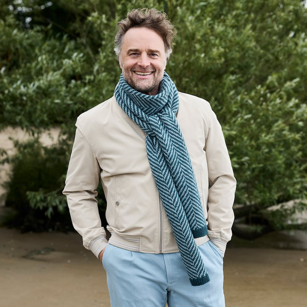 Linewalk Scarf (PDF) - Anleitung