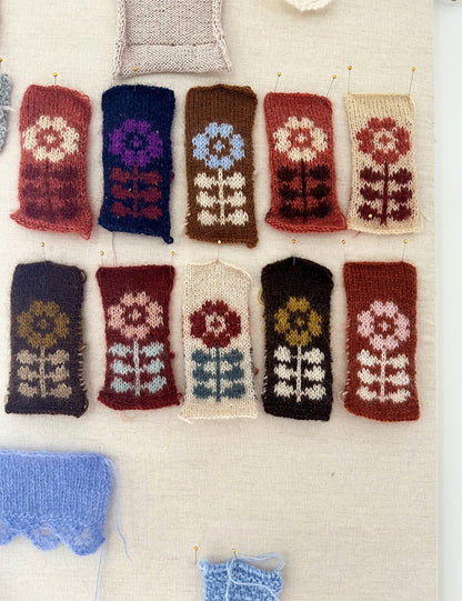 Mona džemperis | 70. gadu pastkarte no „Tynn Peer Gynt“ un „Tynn Silk Mohair“ dzijām, ko ražo „Sandnes Garn“